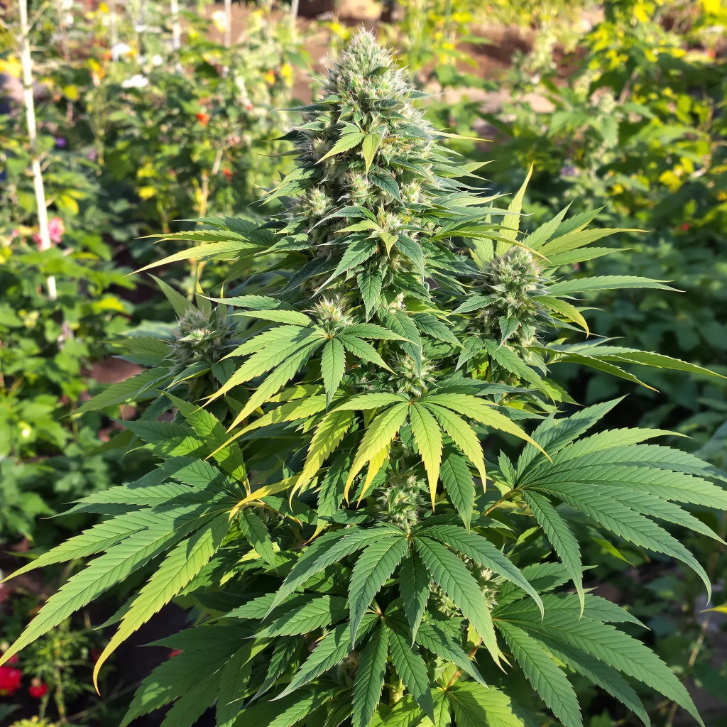 Grape Cookies 71% indica / 29% sativa flower with visible trichomes