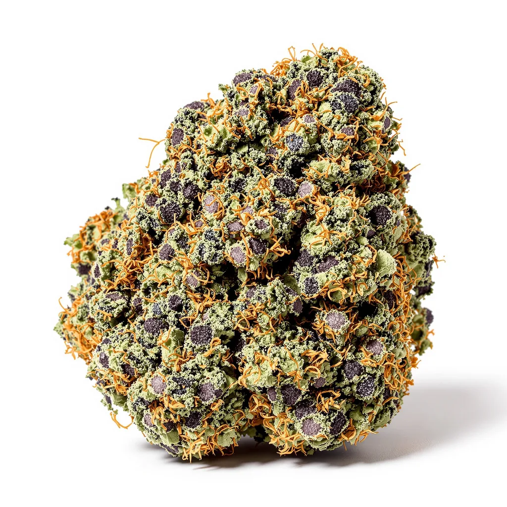 Grape God cannabis plant in flowering stage — 90-130 cm feminised