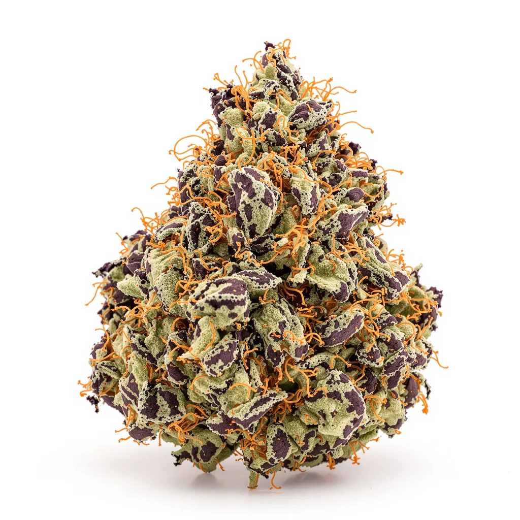 Grape Inferno cannabis plant in flowering stage — 60-100 cm autoflower