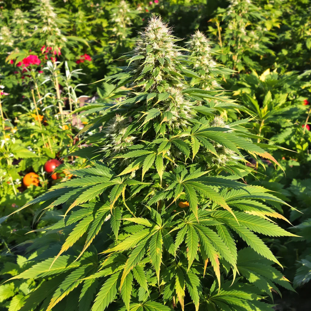 Grape Skunk 88% indica / 12% sativa flower with visible trichomes