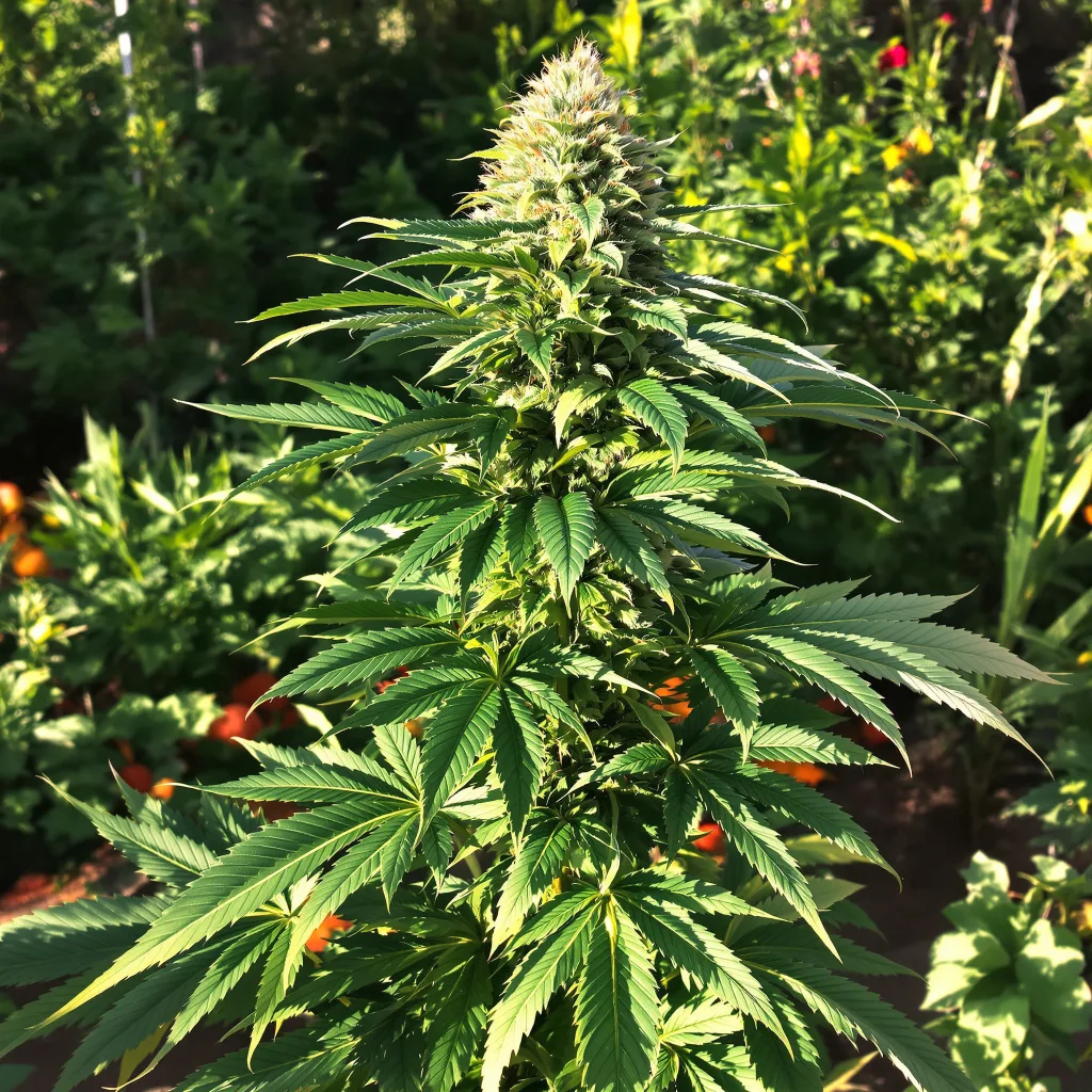 Grape Soda 81% indica / 19% sativa flower with visible trichomes