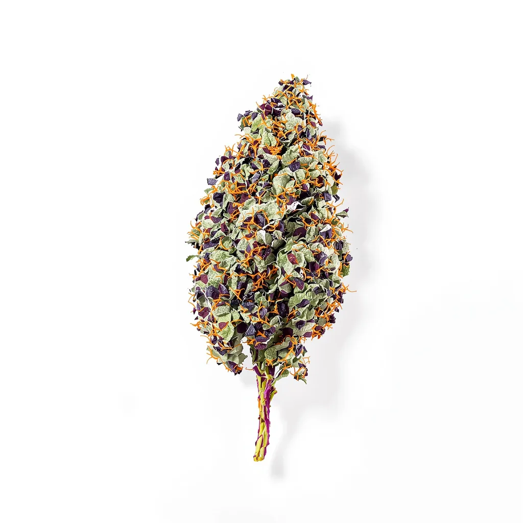 Green Poison cannabis plant in flowering stage — 60-100 cm autoflower