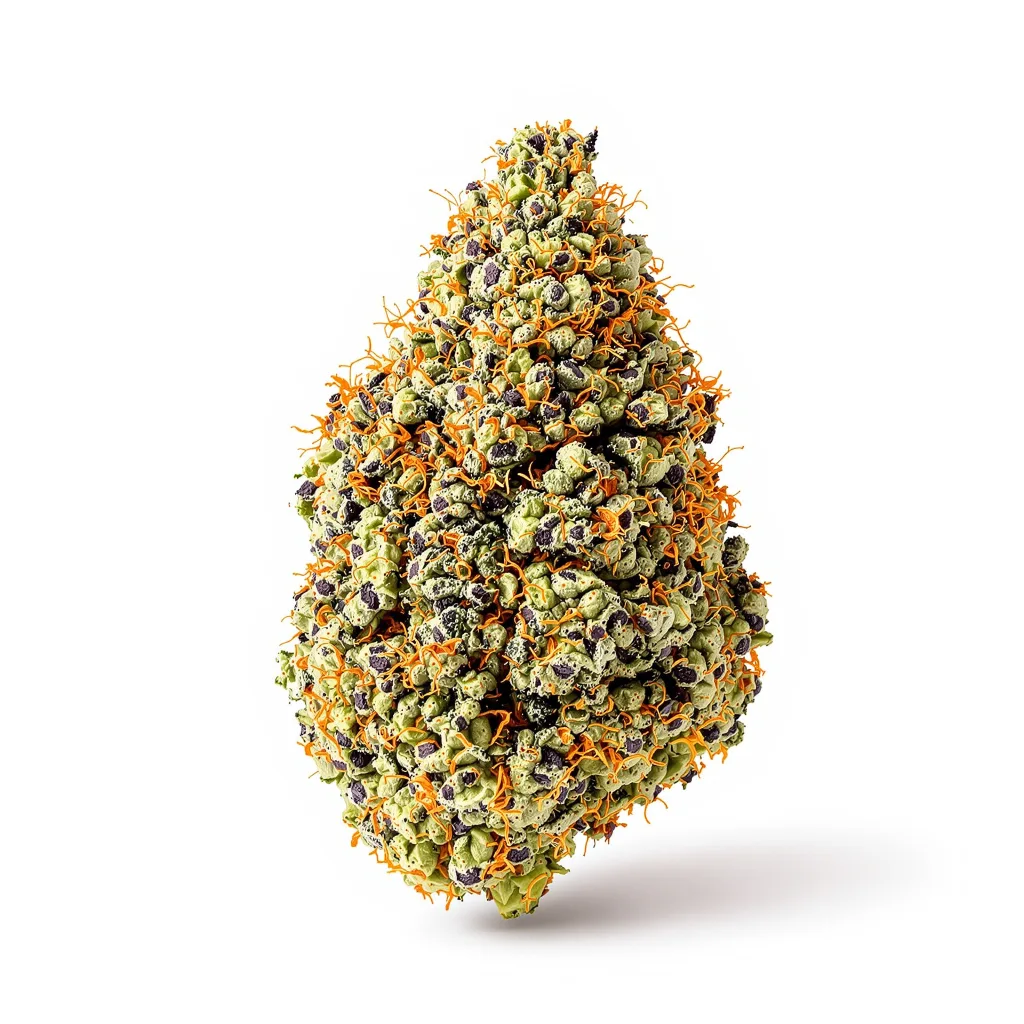 Hash Plant cannabis plant in flowering stage — 60-100 cm autoflower
