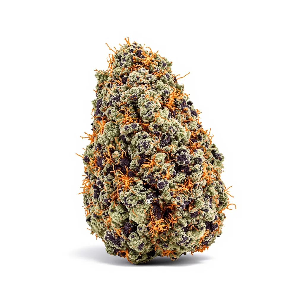 Hashberry cannabis plant in flowering stage — 60-100 cm autoflower
