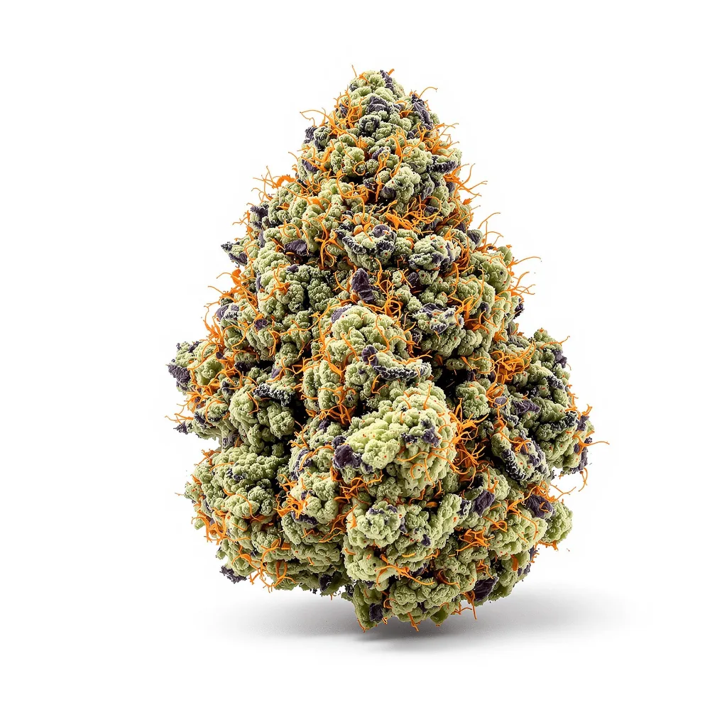 Hawaiian Purple Kush cannabis plant in flowering stage — 60-100 cm autoflower