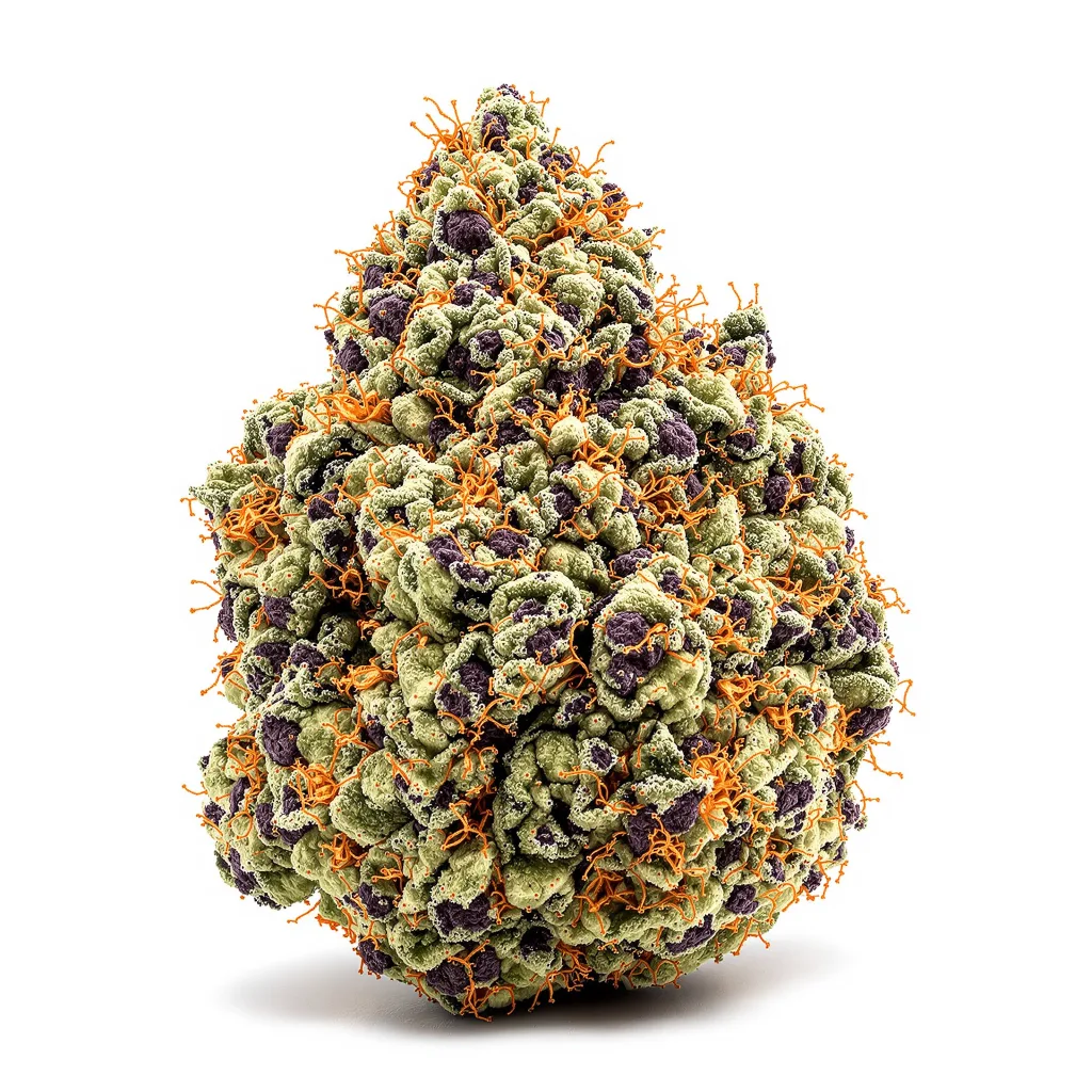 Haze XL cannabis plant in flowering stage — 60-100 cm autoflower