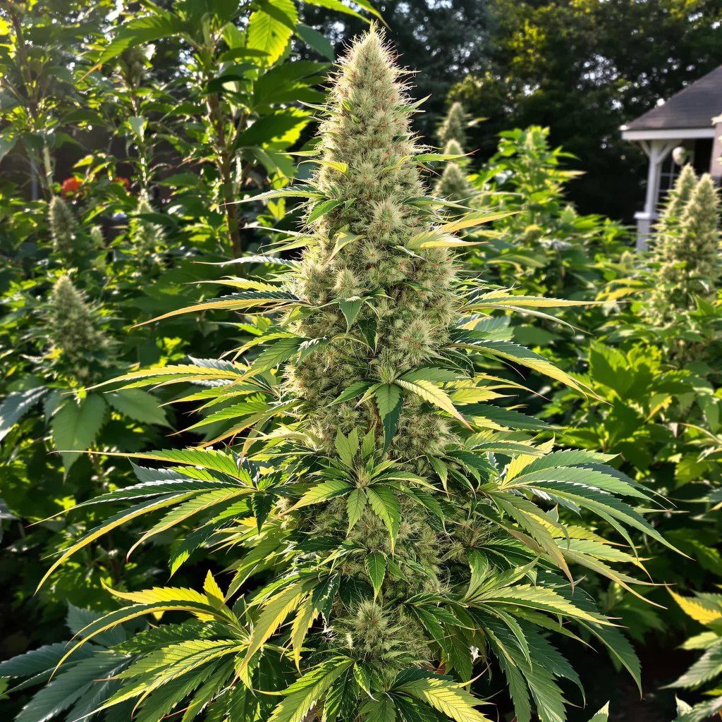 Juicy Fruit 40% indica / 60% sativa flower with visible trichomes