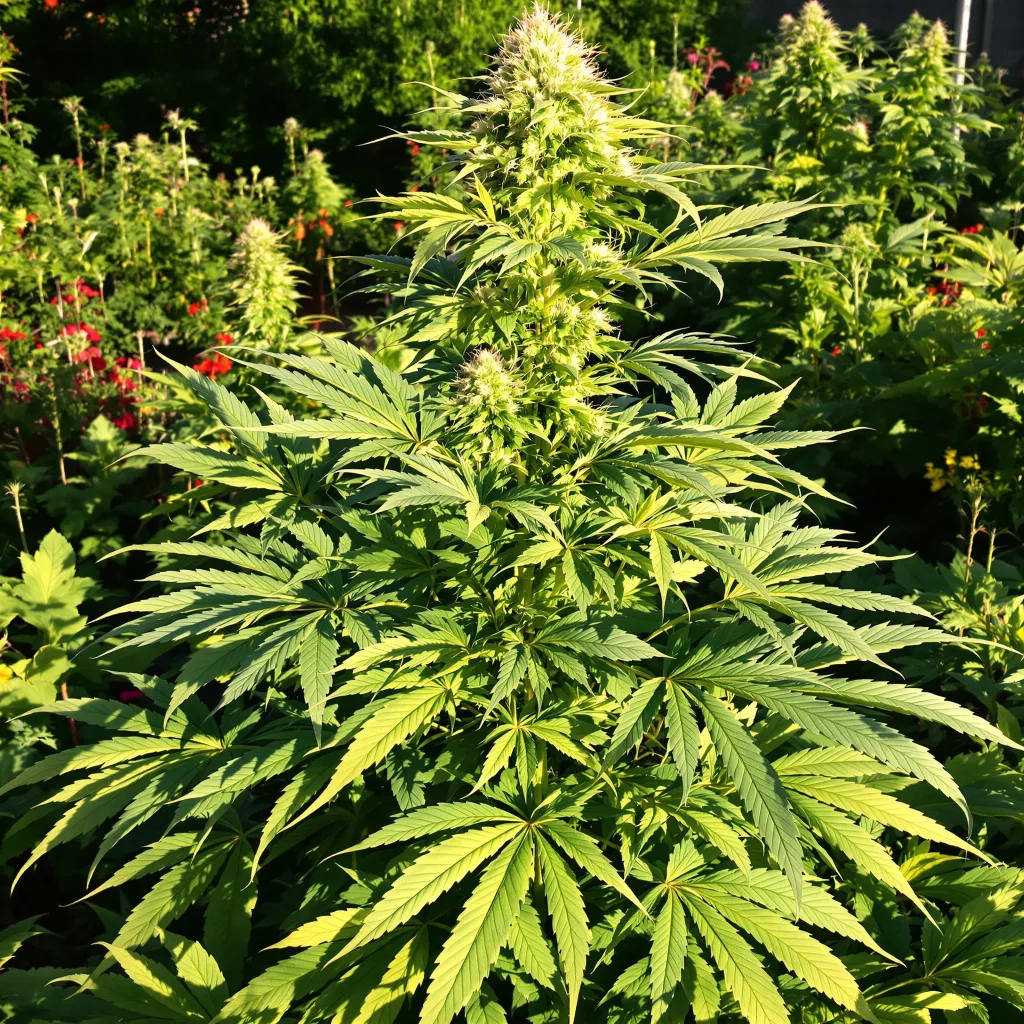 Killer Grape 86% indica / 14% sativa flower with visible trichomes