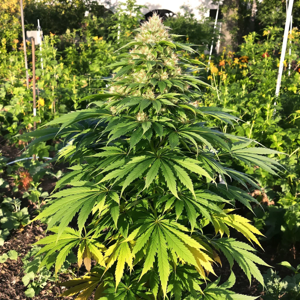 King Kong 80% indica / 20% sativa flower with visible trichomes