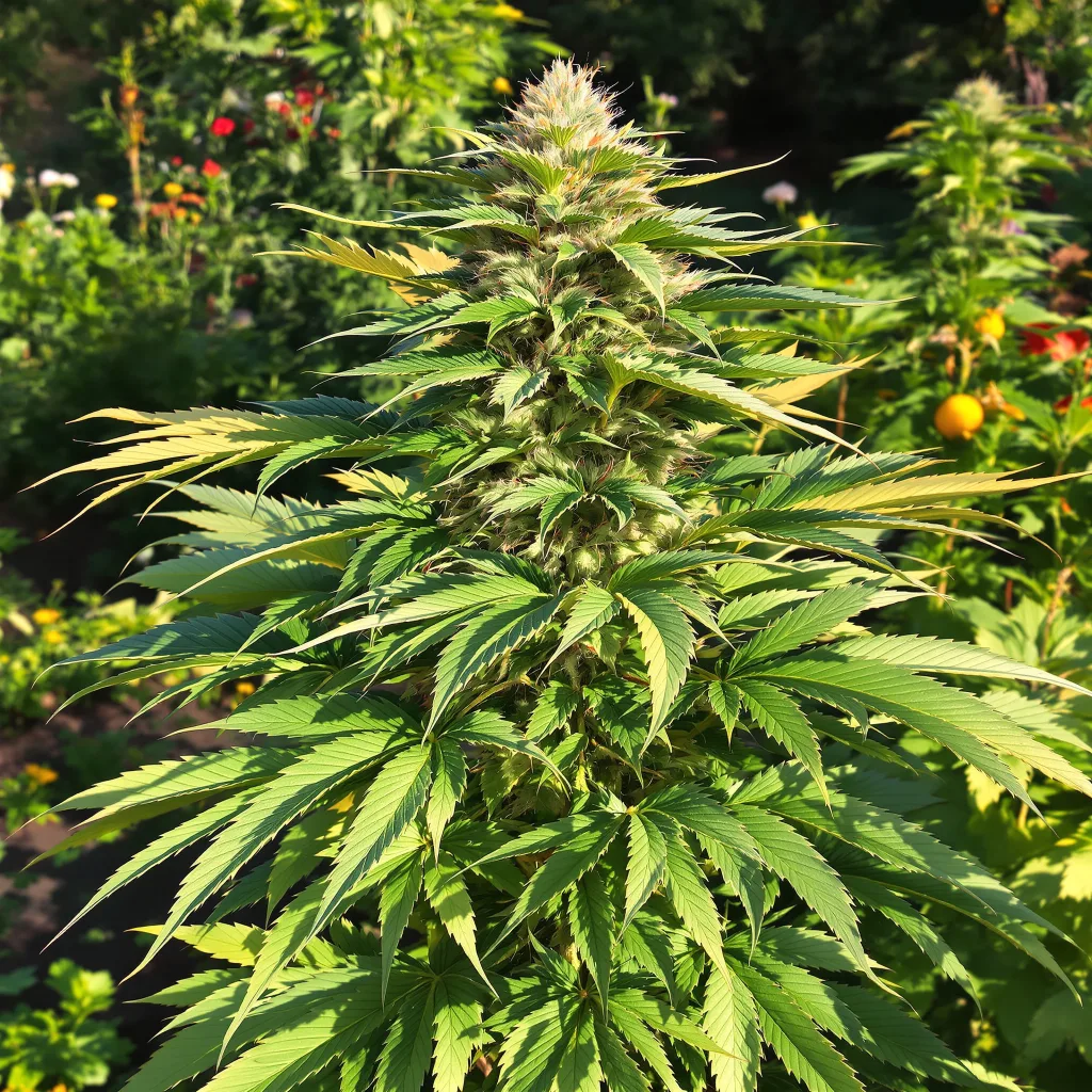 Kosher Kush 86% indica / 14% sativa flower with visible trichomes