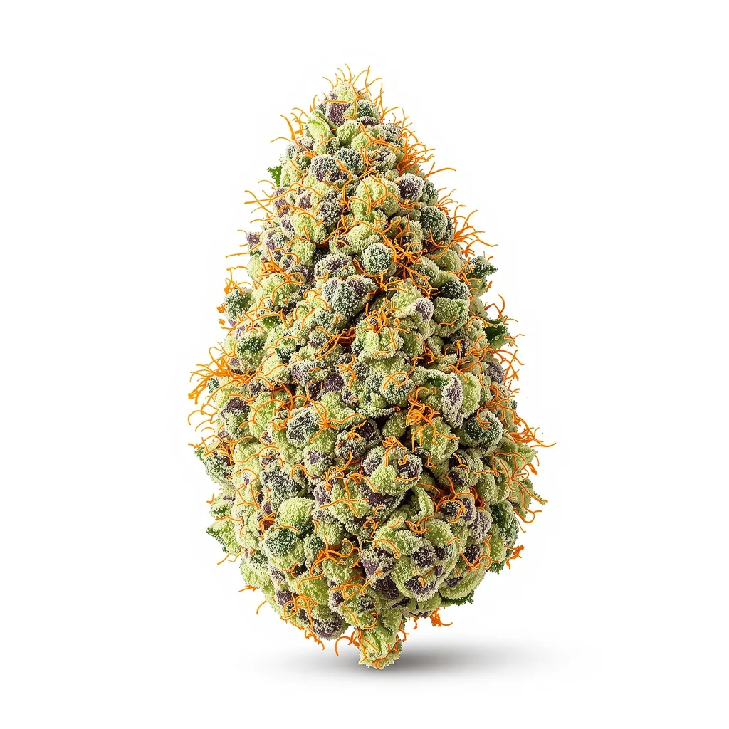 Larry OG cannabis plant in flowering stage — 60-100 cm autoflower