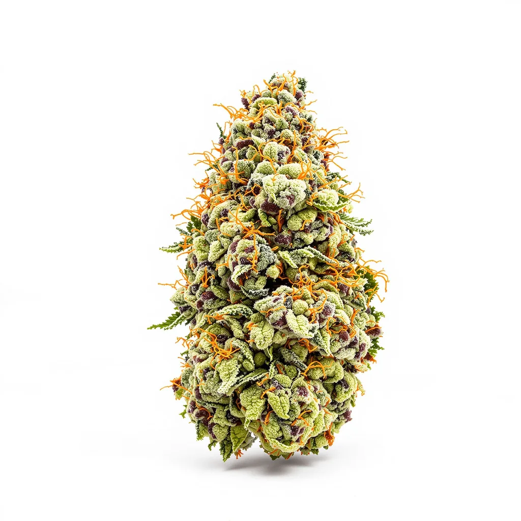 Lavender cannabis plant in flowering stage — 120-180 cm feminised