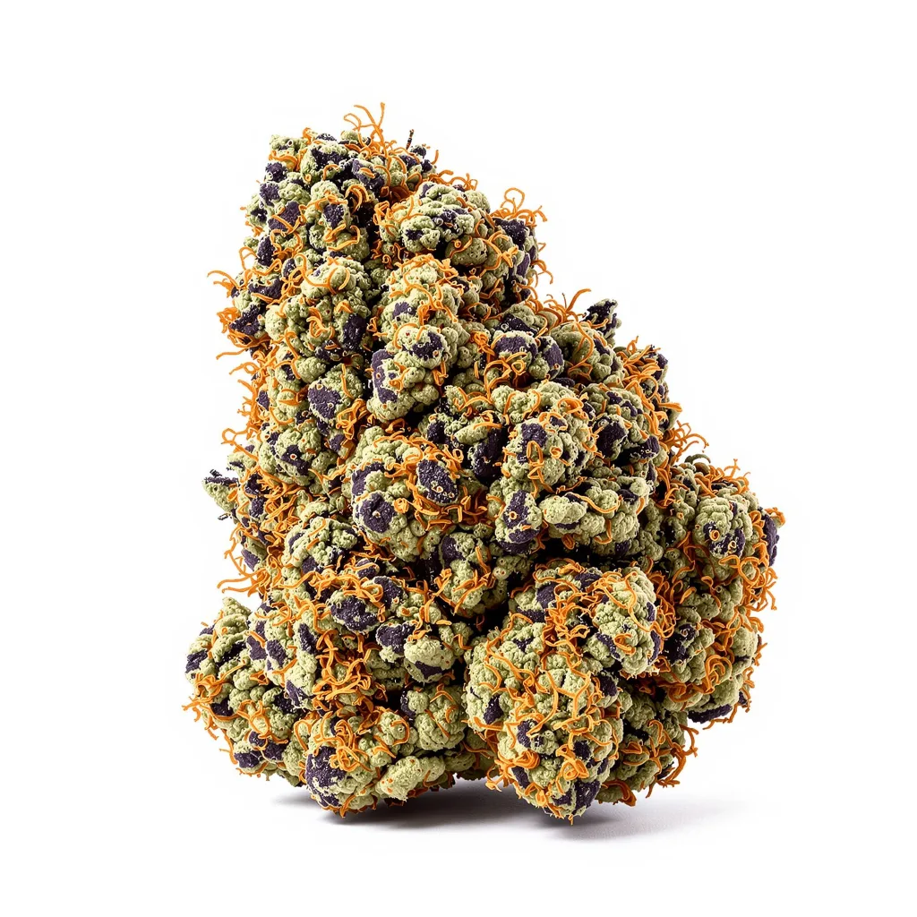 Lemon Daddy cannabis plant in flowering stage — 60-100 cm autoflower