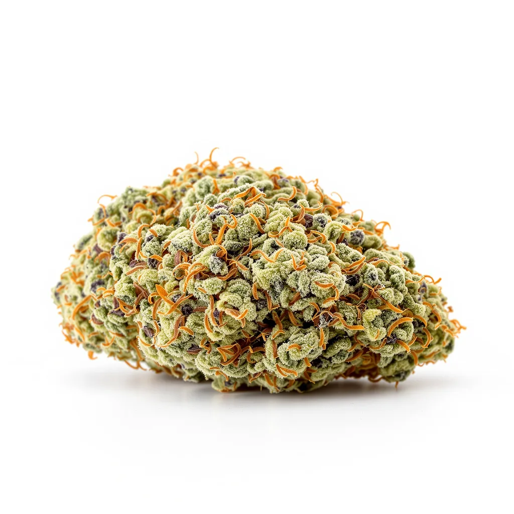 Lemon OG Kush cannabis plant in flowering stage — 60-100 cm autoflower