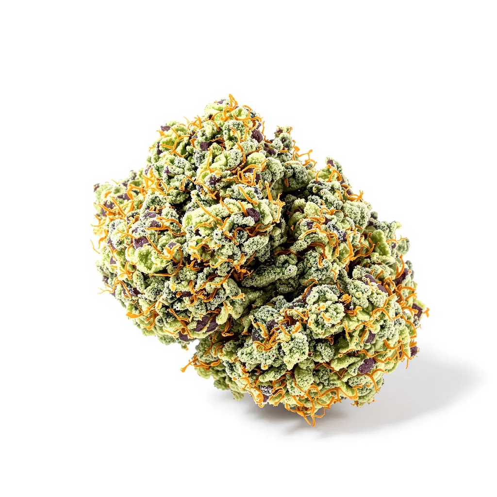 Mandarin cannabis plant in flowering stage — 60-100 cm autoflower