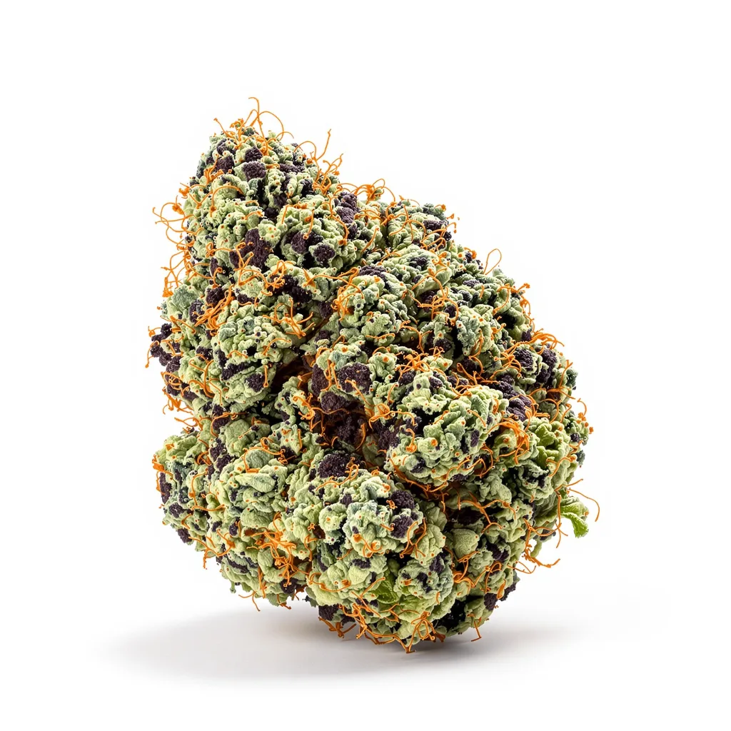 Mango Kush cannabis plant in flowering stage — 60-100 cm autoflower
