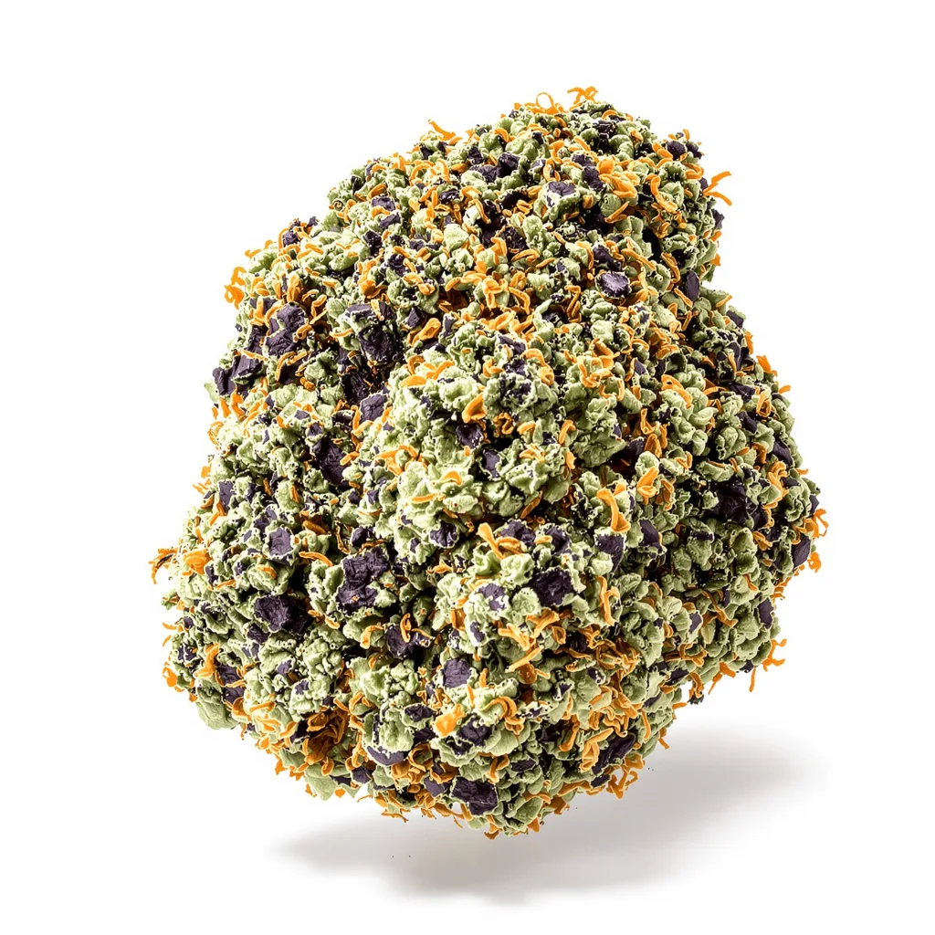 Master Kush cannabis plant in flowering stage — 90-130 cm feminised