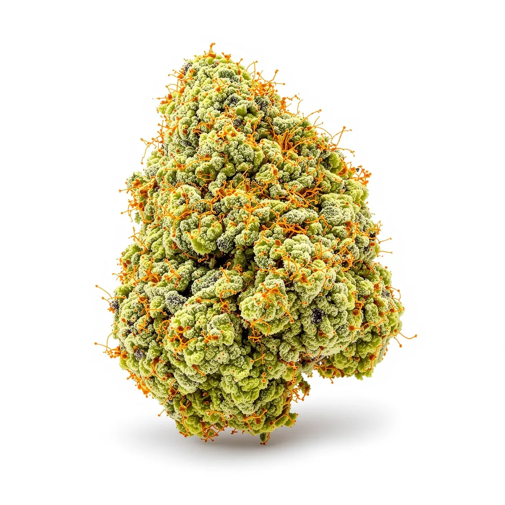Maui cannabis plant in flowering stage — 60-100 cm autoflower