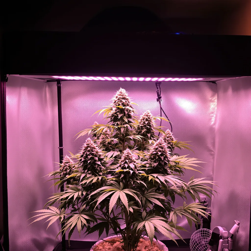 Medicine Man 80% indica / 20% sativa flower with visible trichomes