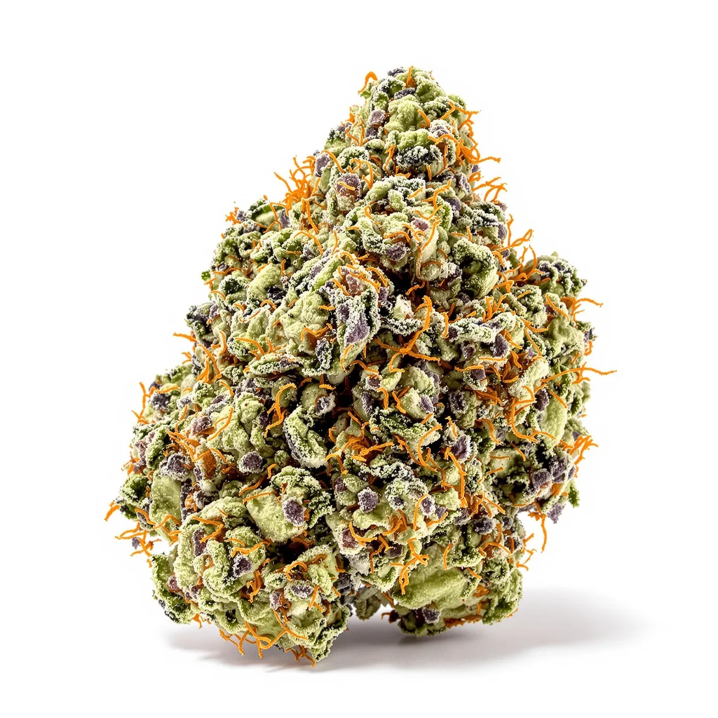 Midnight cannabis plant in flowering stage — 60-100 cm autoflower