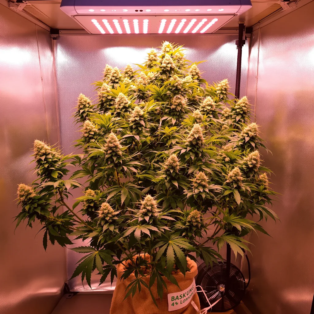 Mob Boss 40% indica / 60% sativa flower with visible trichomes