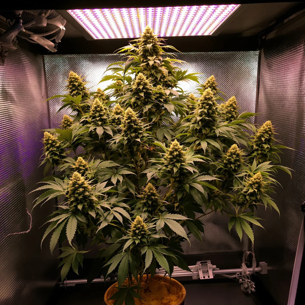 NYC Diesel 40% indica / 60% sativa flower with visible trichomes