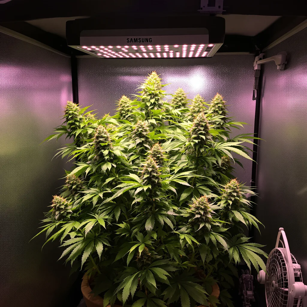 Orange Haze 40% indica / 60% sativa flower with visible trichomes