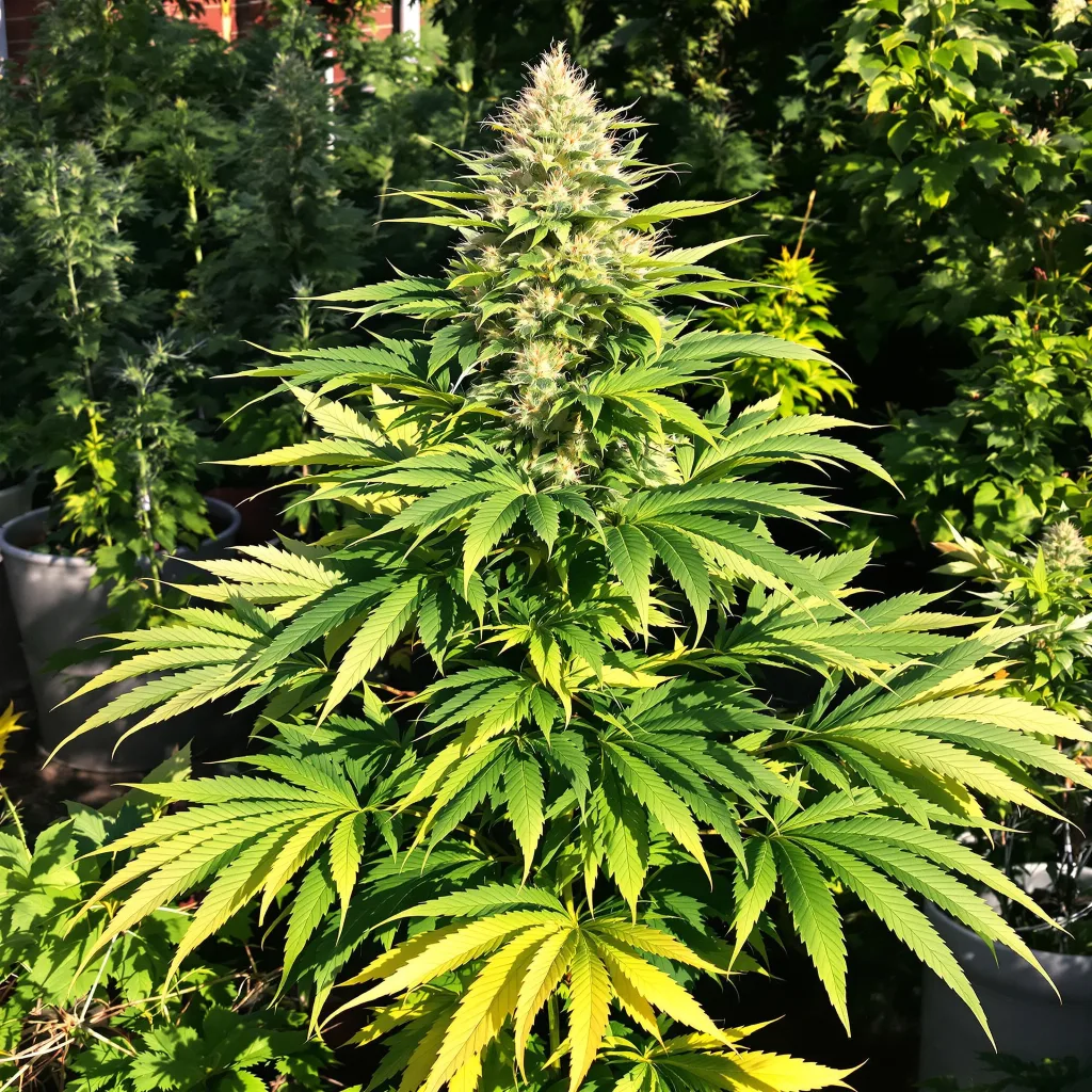 Pakistani Chitral Kush 86% indica / 14% sativa flower with visible trichomes