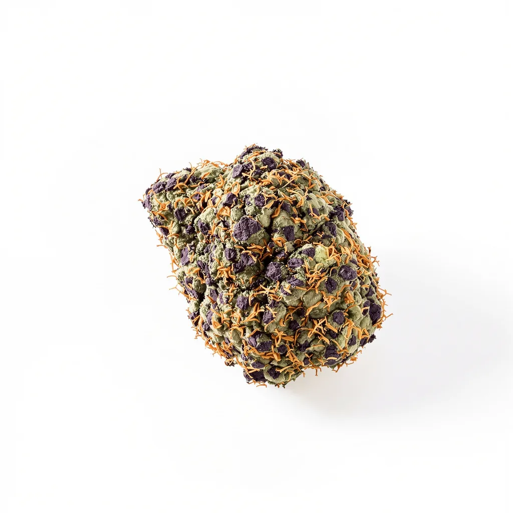 Peanut Butter Breath cannabis plant in flowering stage — 60-100 cm autoflower