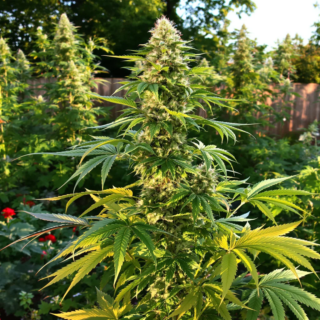 Phantom Cookies 40% indica / 60% sativa flower with visible trichomes