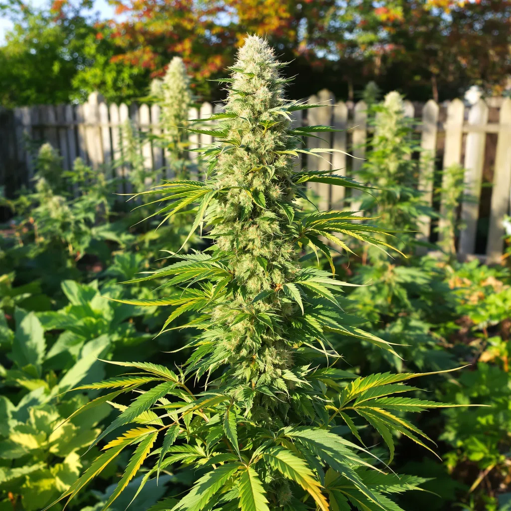Phantom Cookies 40% indica / 60% sativa flower with visible trichomes