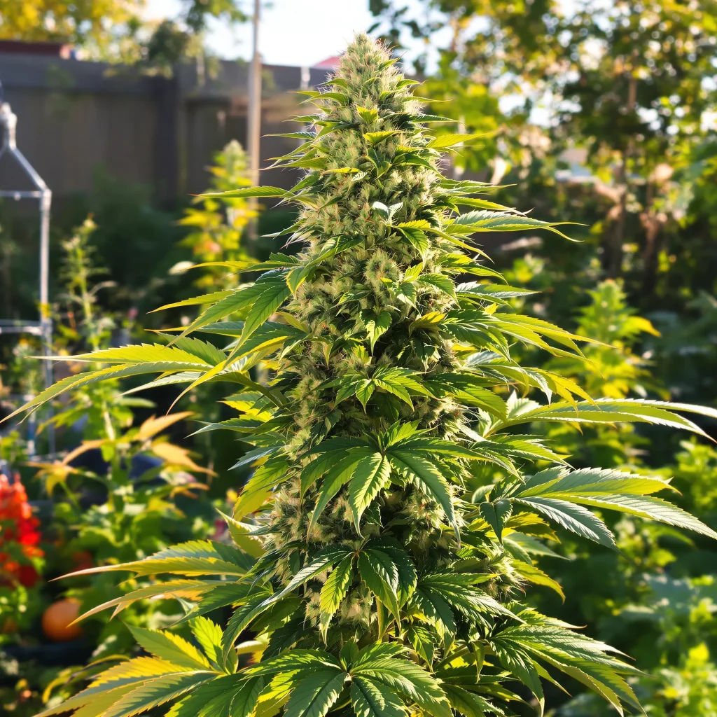 Pineapple Express 62% indica / 38% sativa flower with visible trichomes