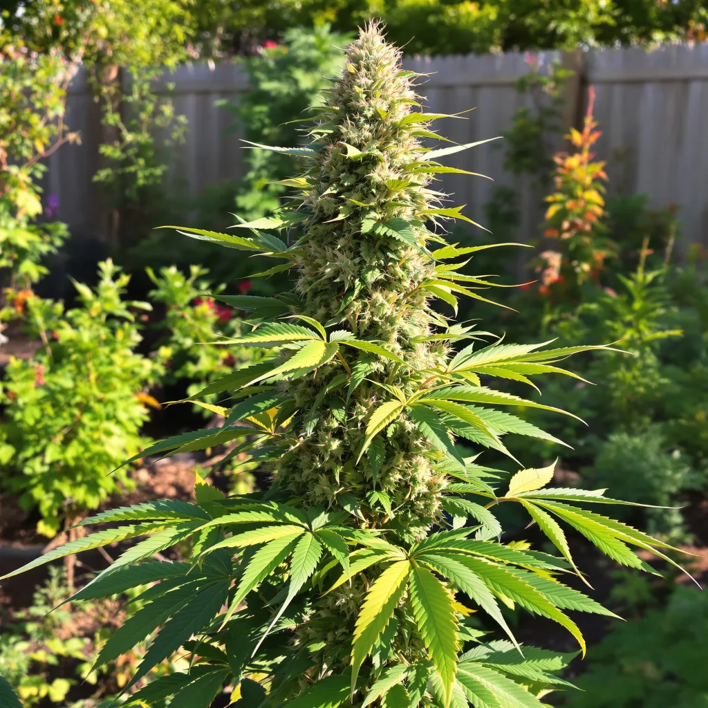 Pineapple Kush 40% indica / 50% sativa flower with visible trichomes