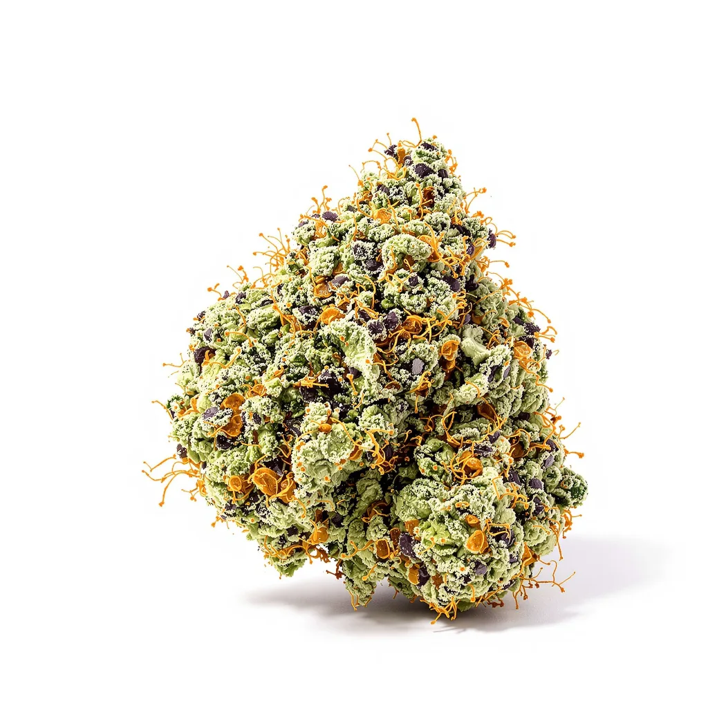 Pineapple Kush cannabis plant in flowering stage — 60-100 cm autoflower