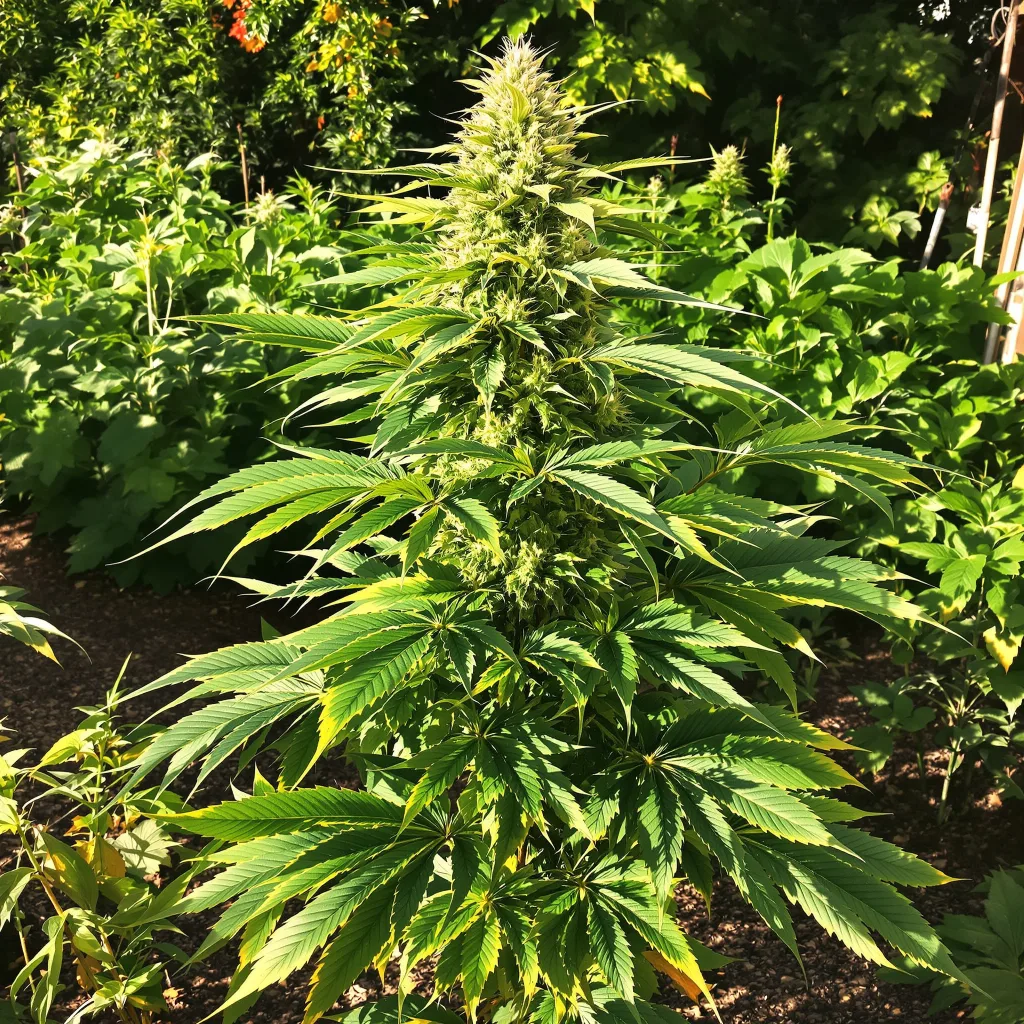 Pink Bubba 67% indica / 33% sativa flower with visible trichomes