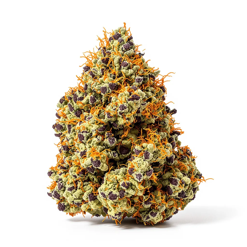 Platinum Bubba Kush cannabis plant in flowering stage — 60-100 cm autoflower