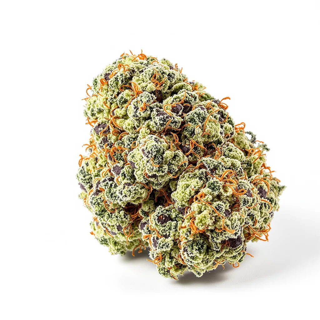 Platinum GSC cannabis plant in flowering stage — 60-100 cm autoflower
