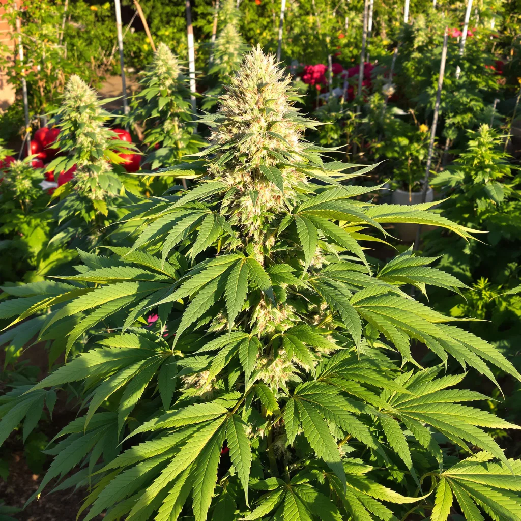 Pluto Kush 88% indica / 12% sativa flower with visible trichomes