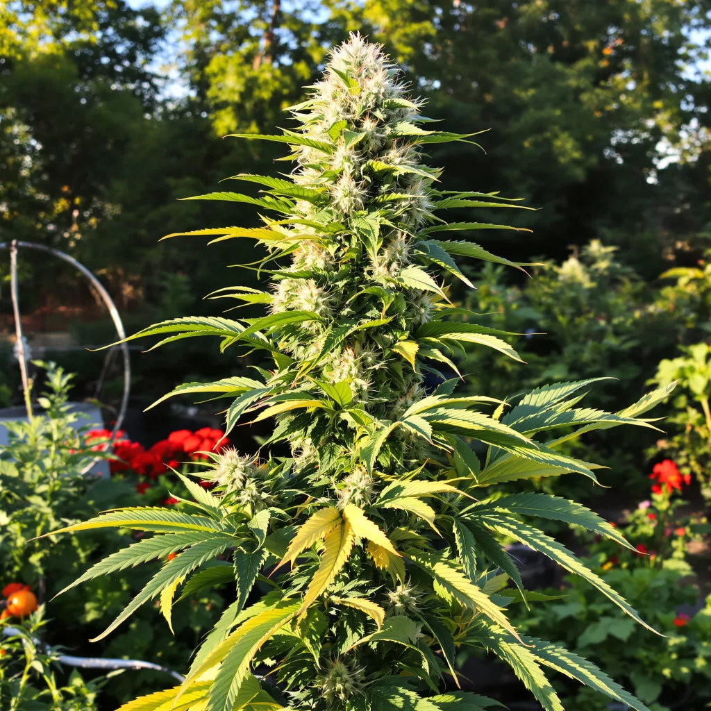 Pre-98 Bubba Kush 80% indica / 20% sativa flower with visible trichomes