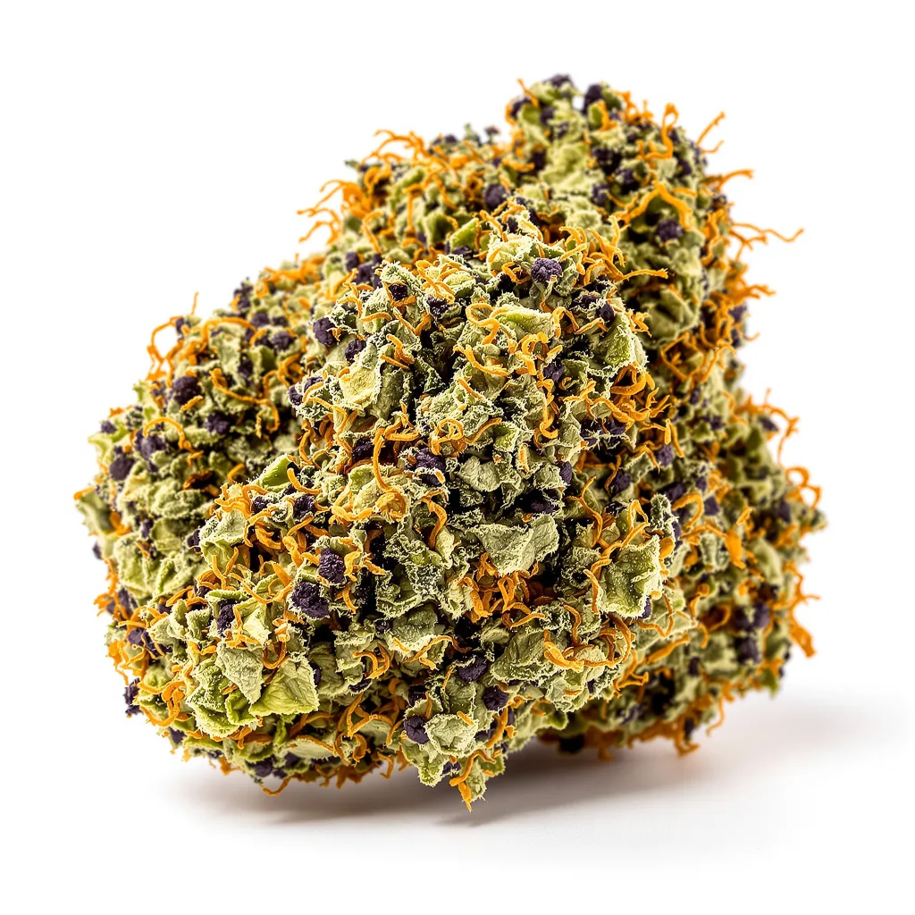 Pure Indica cannabis plant in flowering stage — 100 cm feminised