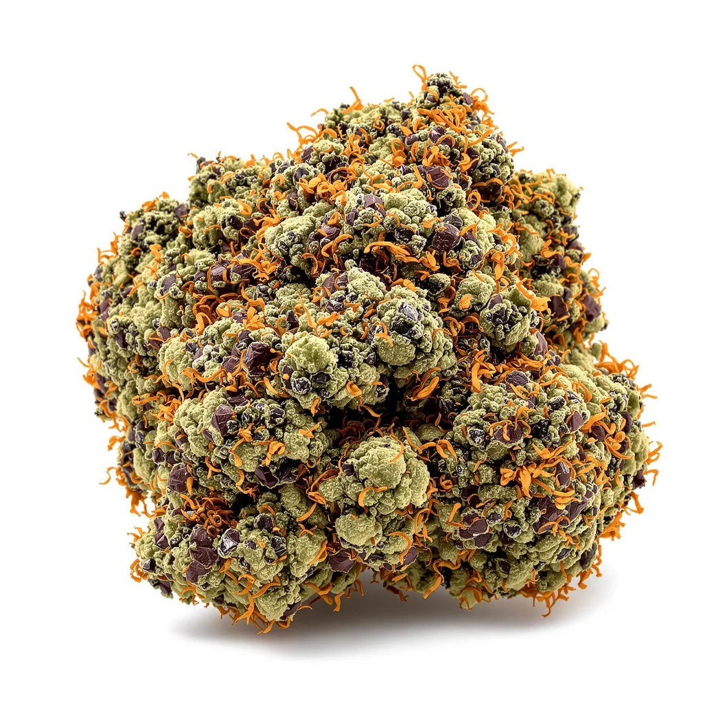 Purple Berry cannabis plant in flowering stage — 90-130 cm feminised