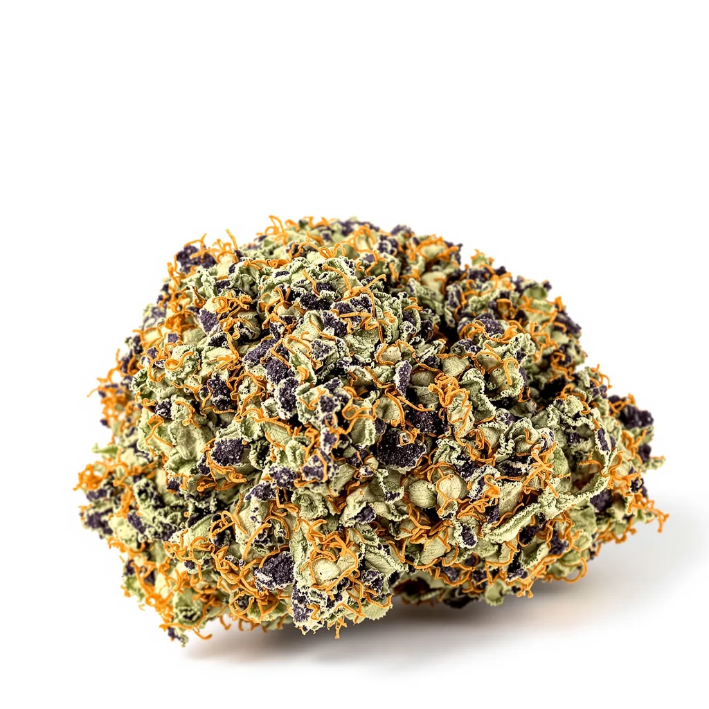 Purple Bubba cannabis plant in flowering stage — 90-130 cm feminised