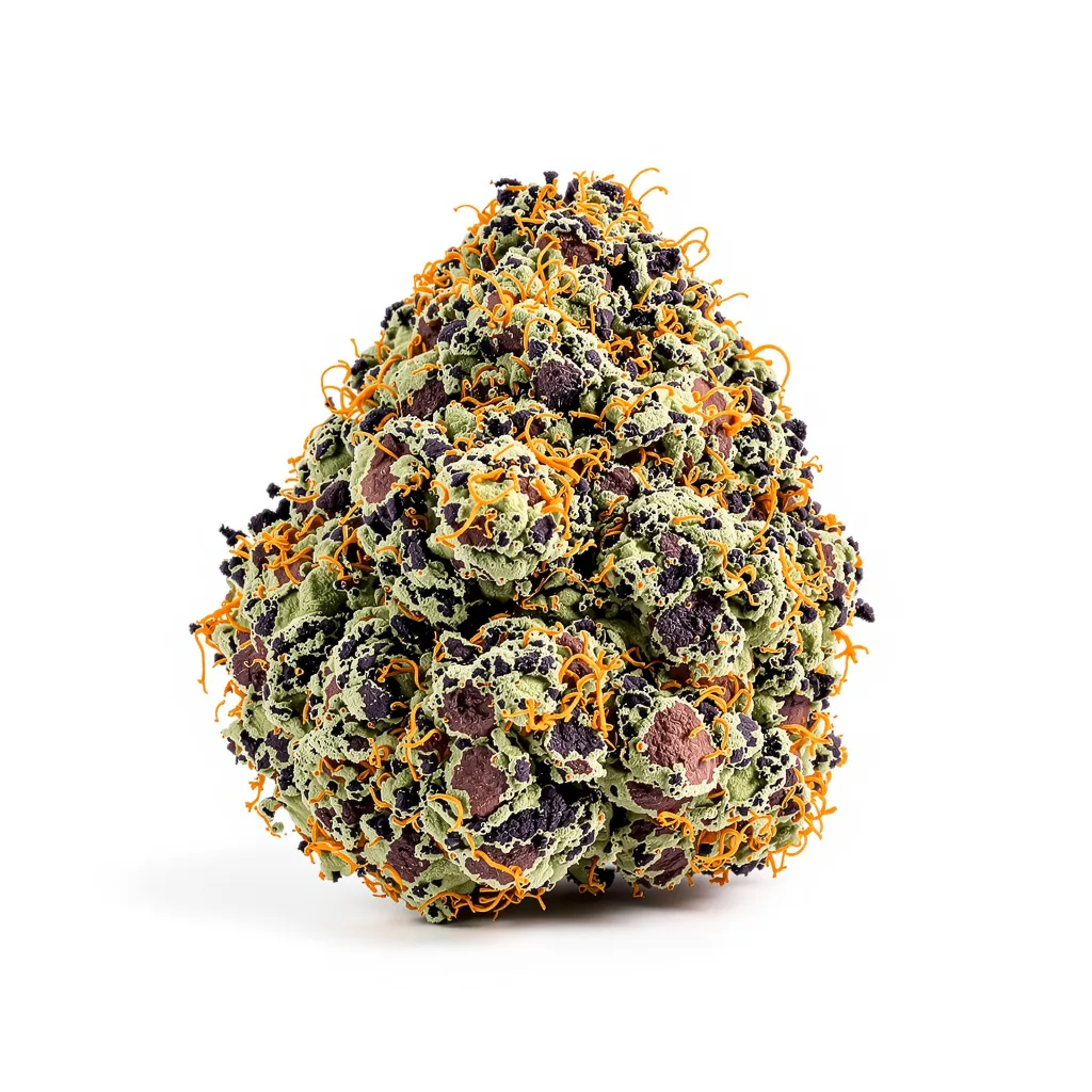 Purple Candy cannabis plant in flowering stage — 90-130 cm feminised