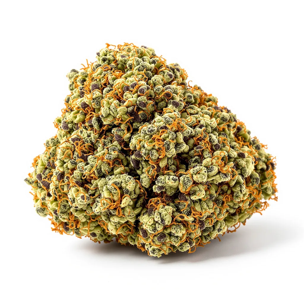 Purple Hindu Kush cannabis plant in flowering stage — 90-130 cm feminised