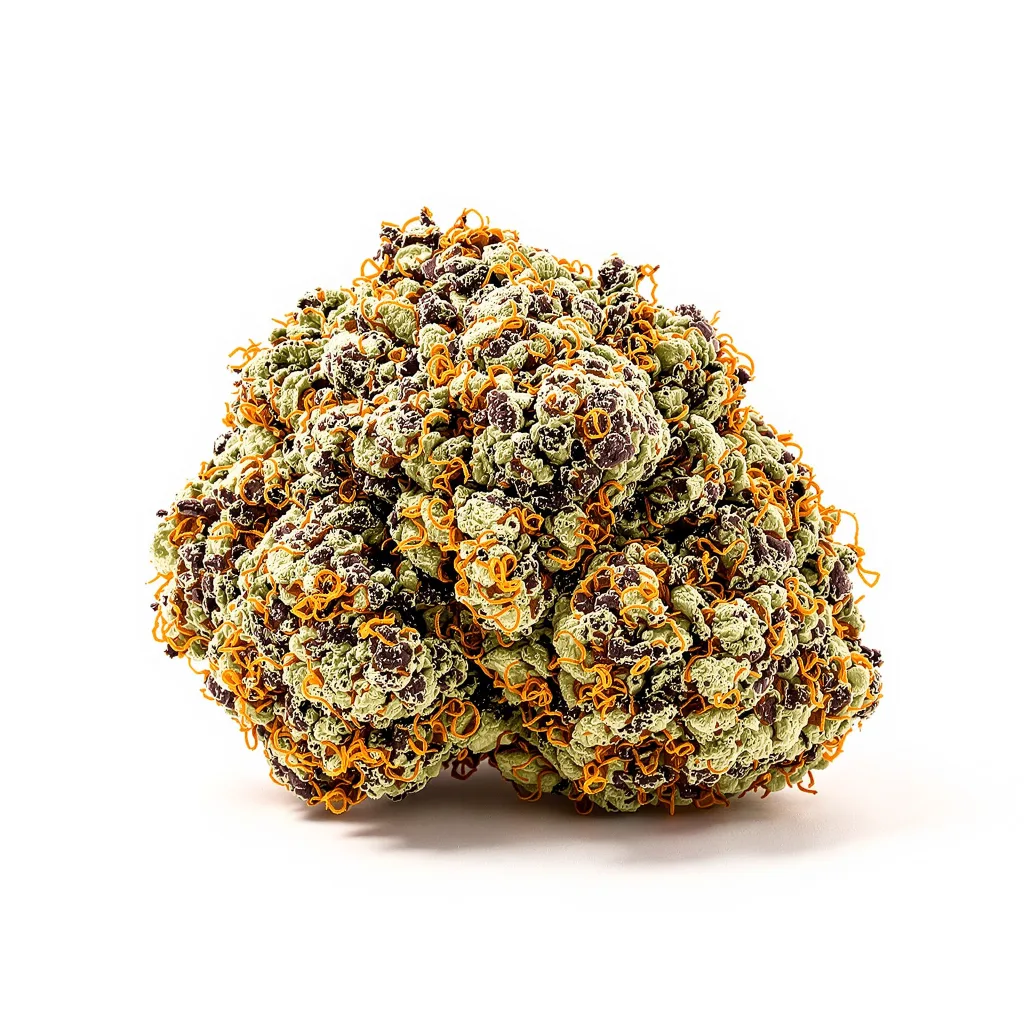 Purple Nepal cannabis plant in flowering stage — 90-130 cm feminised