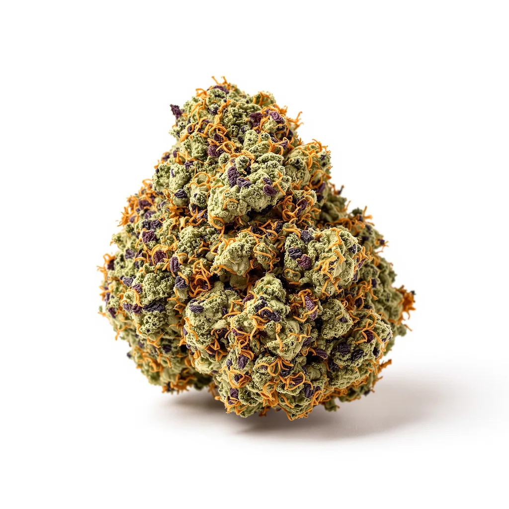 Purple OG cannabis plant in flowering stage — 90-130 cm feminised