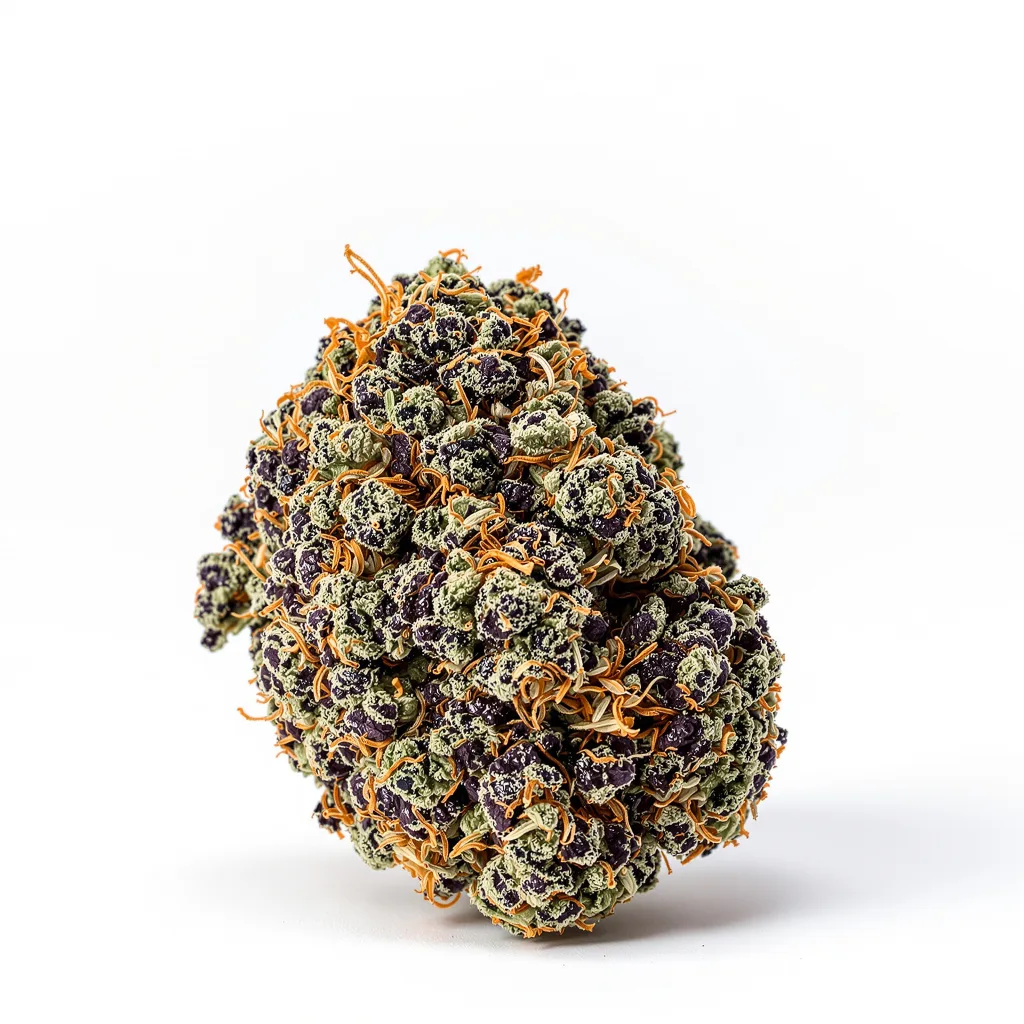 Purple Punch cannabis plant in flowering stage — 60-100 cm autoflower