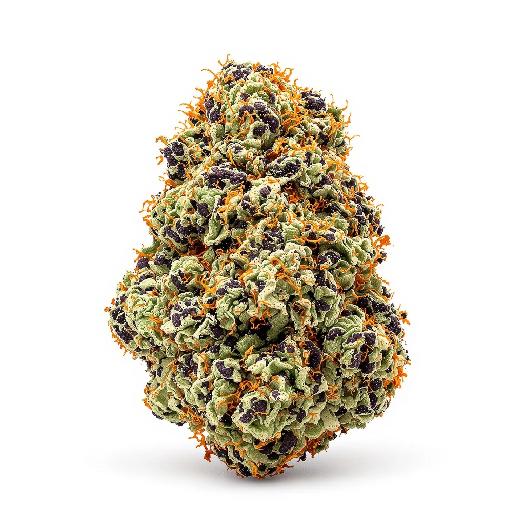 Purple Punch cannabis plant in flowering stage — 90-130 cm feminised