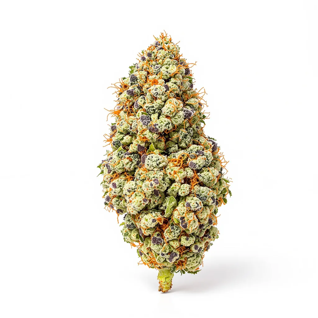 Purple Skunk cannabis plant in flowering stage — 60-100 cm autoflower