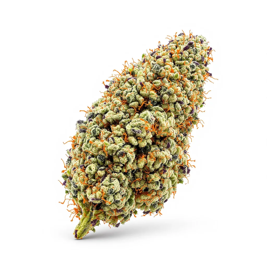Purple Trainwreck cannabis plant in flowering stage — 120-180 cm feminised